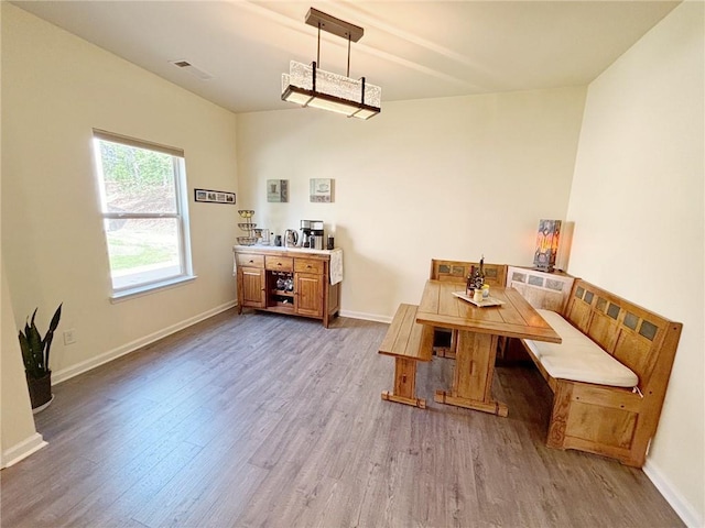 57 Matador, Newnan, GA 30263 - dining room with wood finished floors and baseboards
