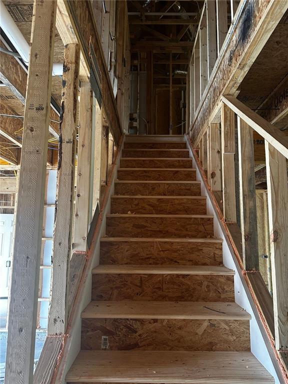 1163 Park Center Cir, Austell, GA 30168 - view of staircase