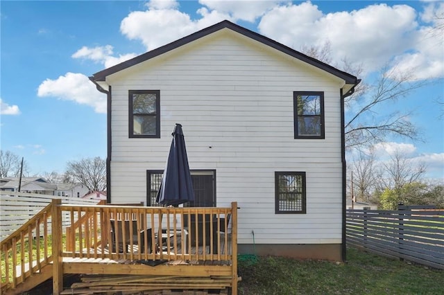912 Ira St SW, Atlanta, GA 30310 - back of house with a deck