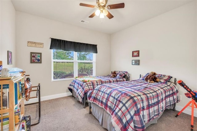 210 Riverpoint Way, Jackson, GA 30233 - carpeted bedroom featuring baseboards and a ceiling fan