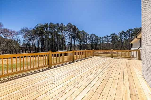 96 Sam Alexander Rd, Douglasville, GA 30134 - view of wooden deck