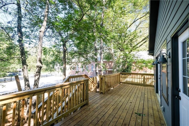 view of deck