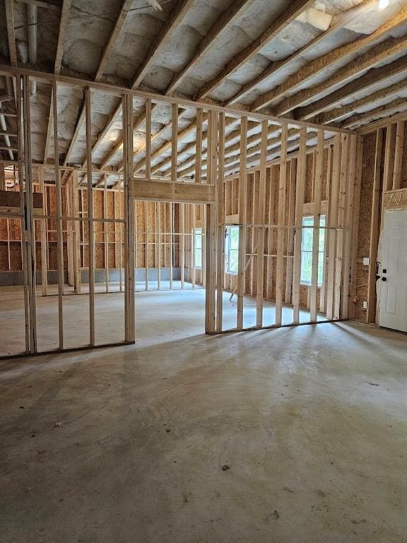 195 Silvercrest Dr, Acworth, GA 30101 - misc room featuring unfinished concrete flooring