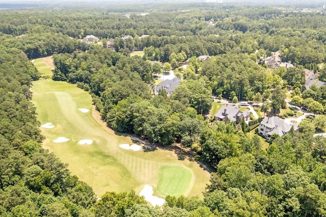 4317 Oglethorpe Loop NW, Acworth, GA 30101 - drone / aerial view of a golf course and a heavily wooded area