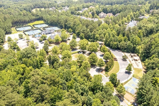 4317 Oglethorpe Loop NW, Acworth, GA 30101 - drone / aerial view of a heavily wooded area