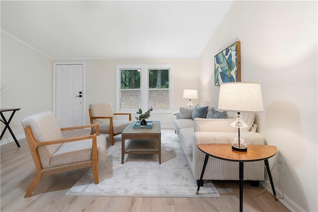 1010 Martin Ln, Canton, GA 30114 - living area with light wood-style floors and baseboards