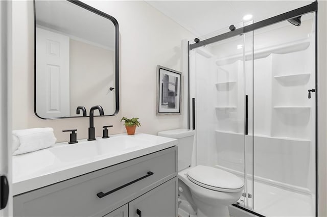 1010 Martin Ln, Canton, GA 30114 - full bathroom with vanity and a shower stall