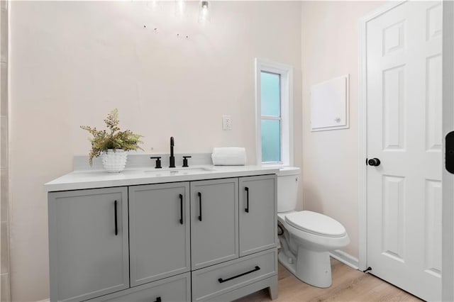 1010 Martin Ln, Canton, GA 30114 - bathroom featuring wood finished floors and vanity