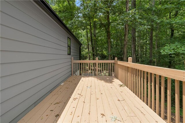 1010 Martin Ln, Canton, GA 30114 - view of wooden terrace