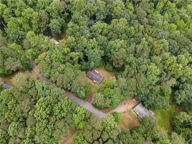 1010 Martin Ln, Canton, GA 30114 - aerial overview of property's location featuring a heavily wooded area