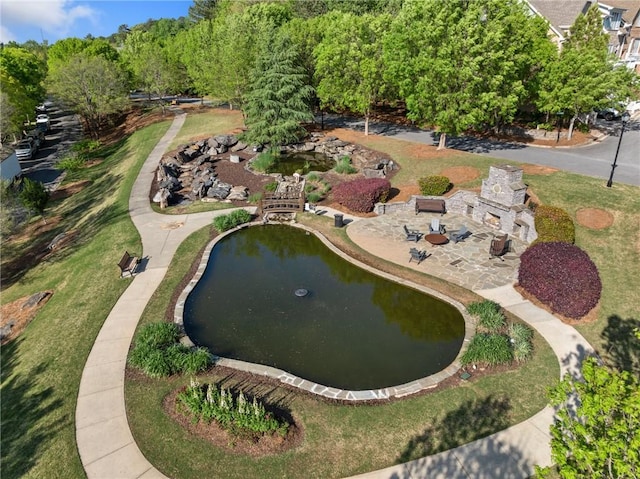 aerial overview of property's location