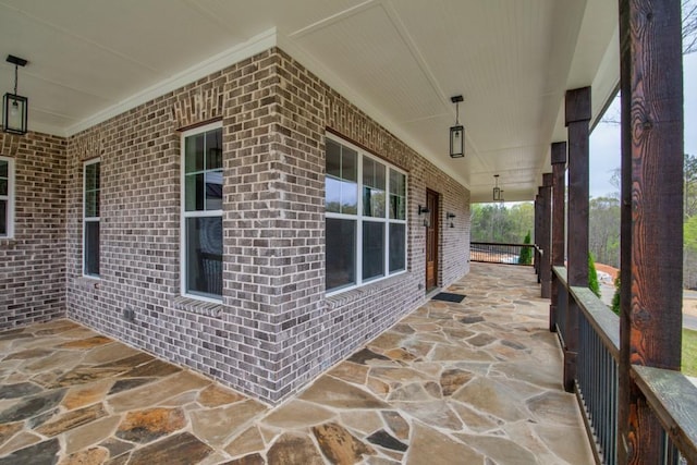 view of patio / terrace featuring a porch
