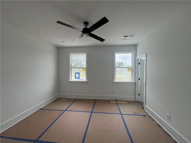 1714 Gunnin Trce NW, Atlanta, GA 30318 - empty room featuring ceiling fan and baseboards