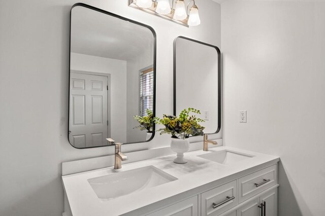1286 Calhoun Ter SW, Atlanta, GA 30314 - bathroom with double vanity and a sink