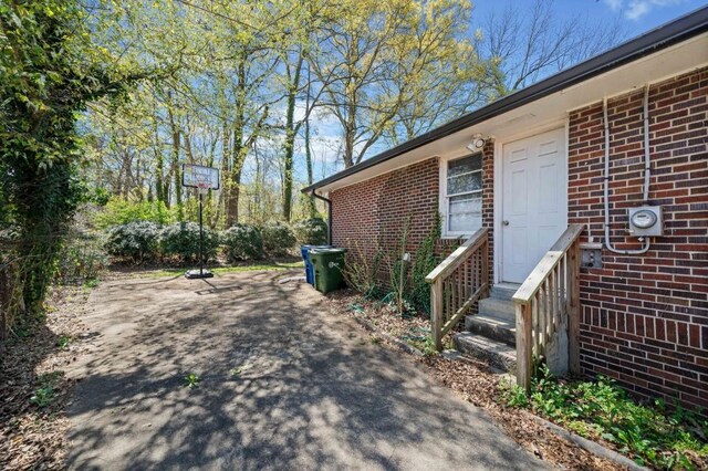 1286 Calhoun Ter SW, Atlanta, GA 30314 - view of exterior entry featuring brick siding
