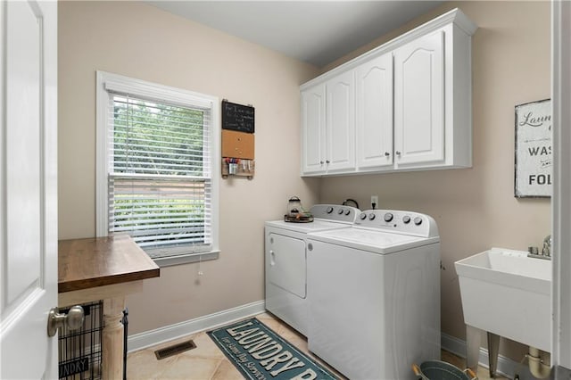 1254 Hadaway Garden Dr NW, Kennesaw, GA 30152 - laundry area with separate washer and dryer and cabinet space