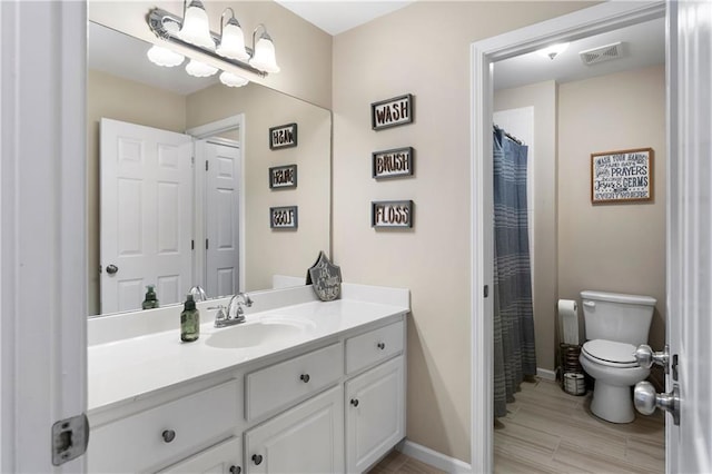 1254 Hadaway Garden Dr NW, Kennesaw, GA 30152 - bathroom featuring vanity and toilet