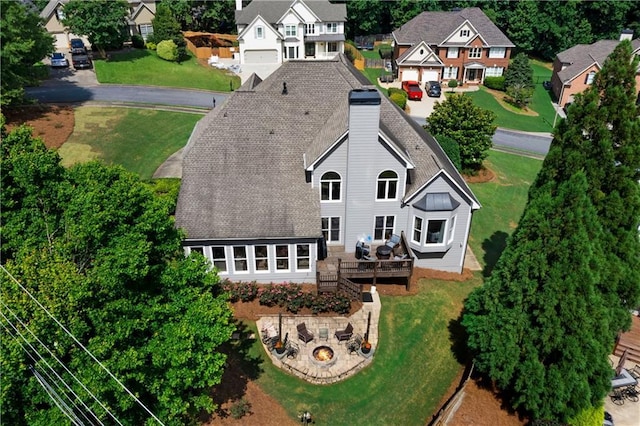 1254 Hadaway Garden Dr NW, Kennesaw, GA 30152 - aerial view of residential area