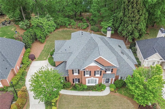drone / aerial view