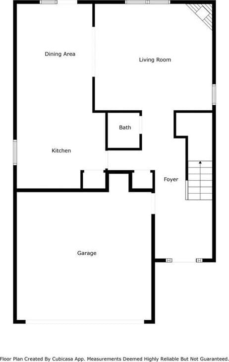 6535 Crosscreek Ln, Flowery Branch, GA 30542 - view of room layout
