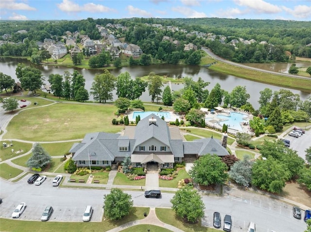 6535 Crosscreek Ln, Flowery Branch, GA 30542 - drone / aerial view of a nearby body of water