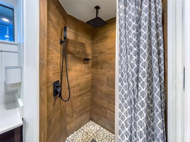 60 Laurel Ridge Ct, Ellijay, GA 30540 - bathroom featuring a tile shower