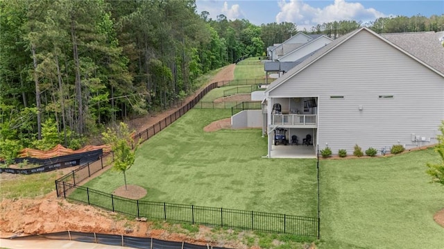 view of property exterior featuring a patio area