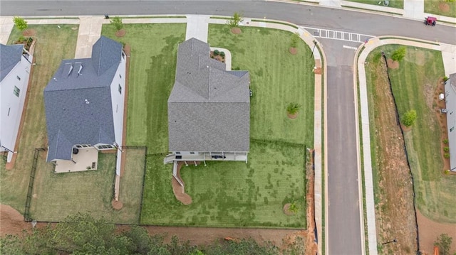 aerial view of property and surrounding area
