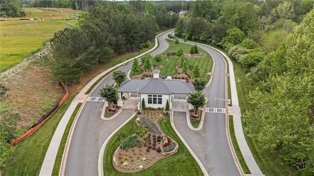 aerial view of property and surrounding area