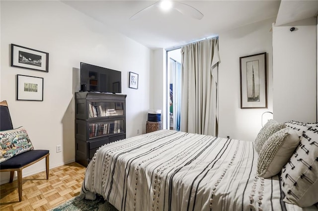 130 26th St NW Unit 701, Atlanta, GA 30309 - bedroom with a ceiling fan