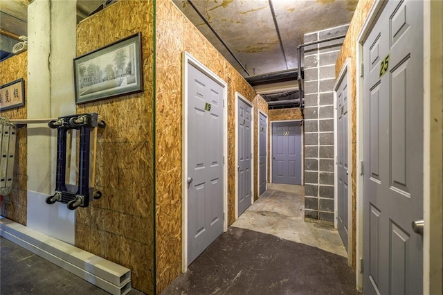 130 26th St NW Unit 701, Atlanta, GA 30309 - hall featuring concrete flooring