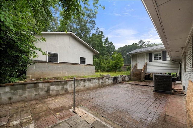 3664 Pin Oak Cir, Atlanta, GA 30340 - view of patio / terrace with cooling unit