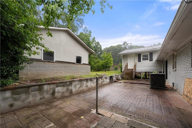 3664 Pin Oak Cir, Atlanta, GA 30340 - view of patio / terrace with central air condition unit