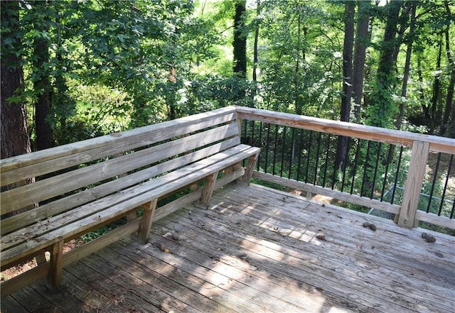 157 Sequoyah Cir, Canton, GA 30115 - view of wooden terrace