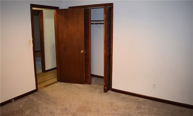 157 Sequoyah Cir, Canton, GA 30115 - unfurnished bedroom with carpet floors, baseboards, and a closet