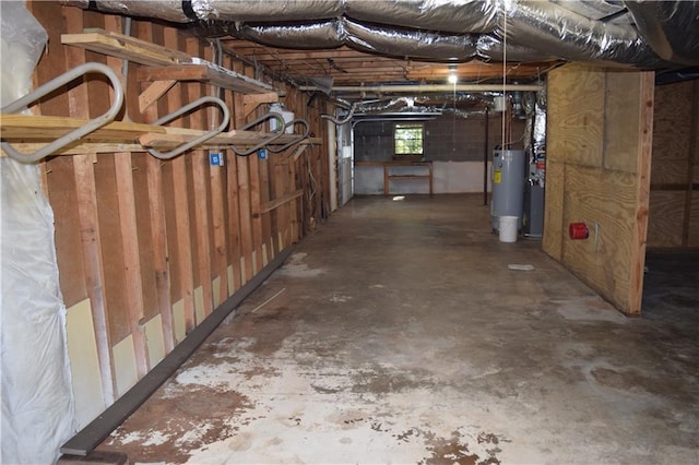 157 Sequoyah Cir, Canton, GA 30115 - below grade area with gas water heater