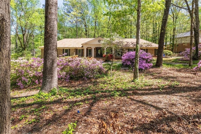6141 Windsong Way, Smoke Rise, GA 30087 - view of single story home