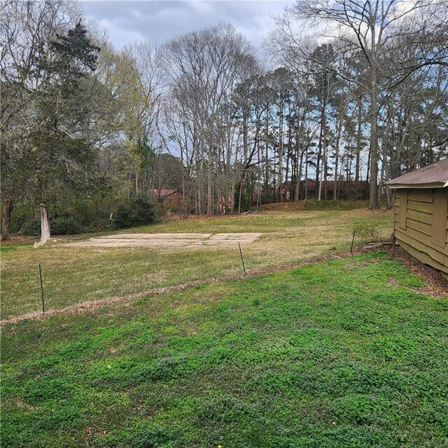 582 S Cherokee Rd, Social Circle, GA 30025 - view of yard featuring fence