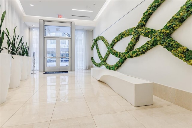 view of building lobby