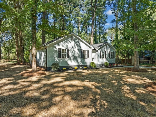 view of ranch-style home