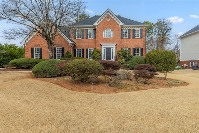 view of colonial-style house