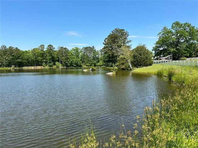 view of water feature