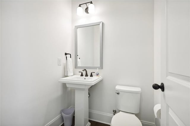 bathroom with toilet