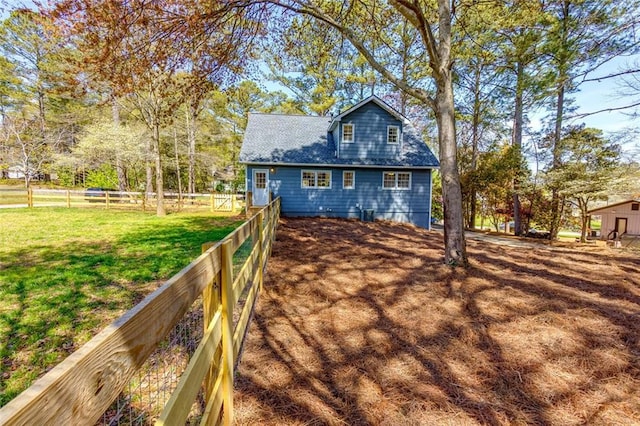 216 Hickory Way, Canton, GA 30115 - rear view of property