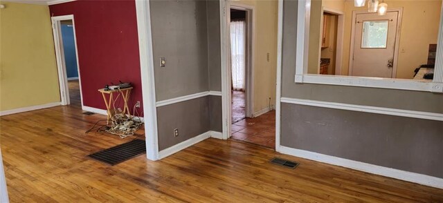 view of tiled empty room