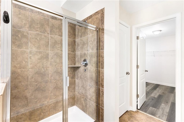 2957 Smith Ridge Trce, Peachtree Corners, GA 30071 - full bath with a shower stall and a walk in closet