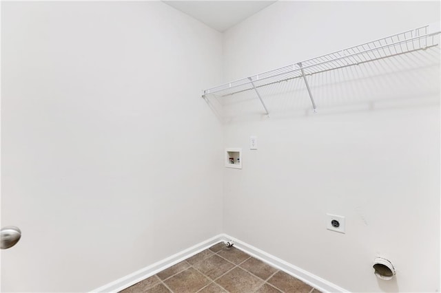 2957 Smith Ridge Trce, Peachtree Corners, GA 30071 - laundry room with baseboards, hookup for a washing machine, and electric dryer hookup