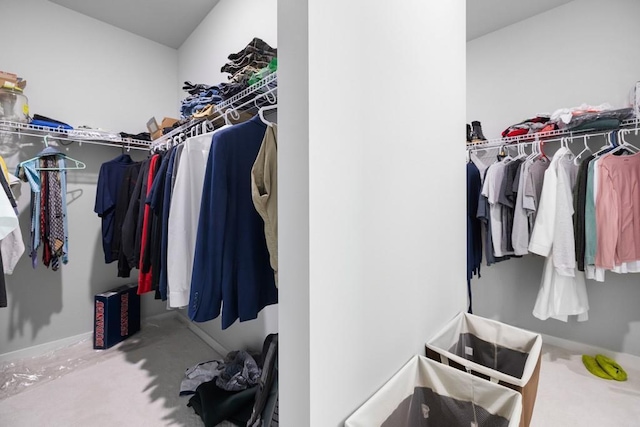 view of spacious closet