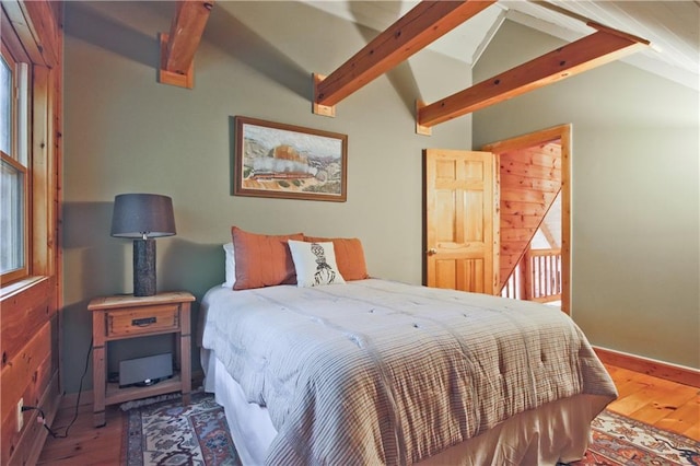 1397 Chestnut Cove Trl, Jasper, GA 30143 - bedroom featuring wood finished floors