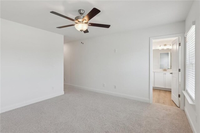 165 Mill Center Blvd Unit 108, Athens, GA 30606 - spare room featuring light colored carpet, plenty of natural light, a ceiling fan, and baseboards